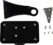 Load image into Gallery viewer, Accutronix Side Mount License Plate Assembly - Black LPF114HV-B - Main Product View