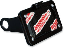 Load image into Gallery viewer, Accutronix Side Mount License Plate Assembly - Black LPF114HV-B - Side View