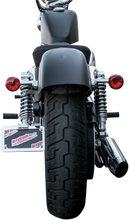 Load image into Gallery viewer, Accutronix Side Mount License Plate Assembly - Chrome LPF114HV-C - Back View