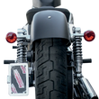 Load image into Gallery viewer, Accutronix Side Mount License Plate Assembly - Chrome LPF114HV-C - Installation View