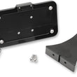 Load image into Gallery viewer, Accutronix Side Mount License Plate - Black LPF121HV-B - Side View