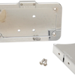 Load image into Gallery viewer, Accutronix Side Mount License Plate - Chrome LPF121HV-C - Side View