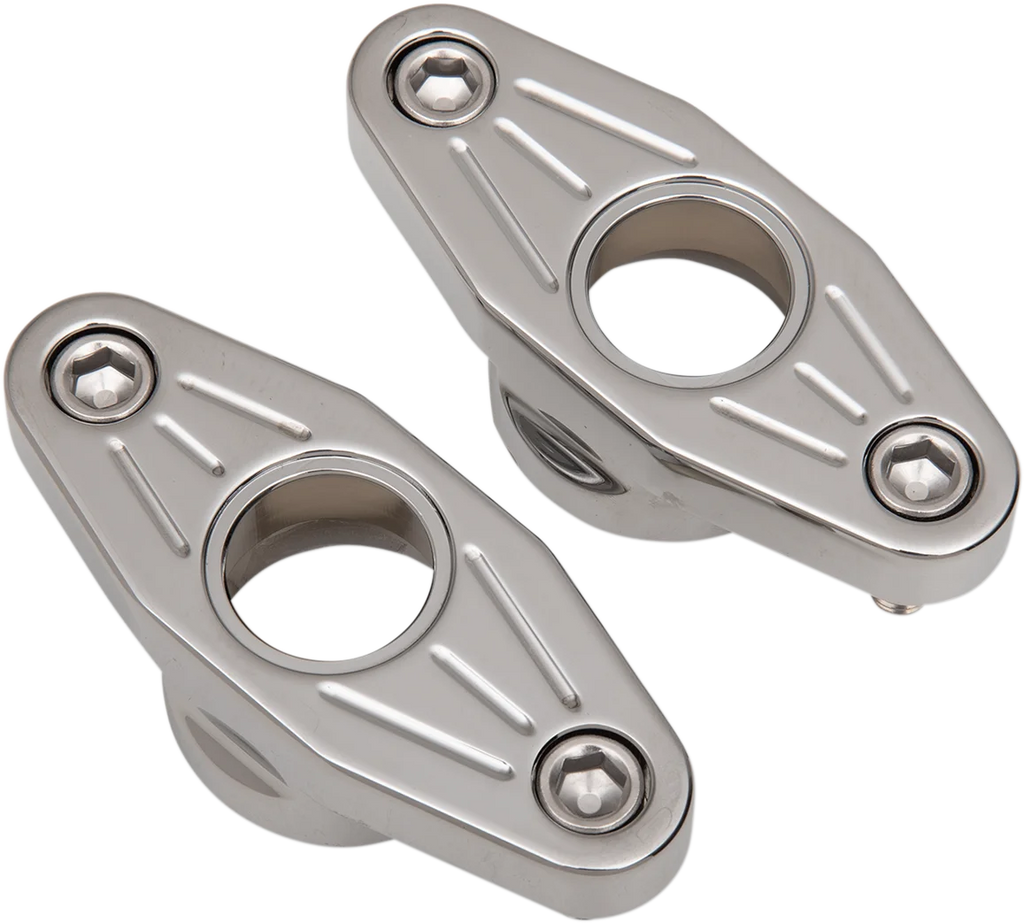 Accutronix Swingarm Pivot Blocks - Ball-Milled FXPV1-MC - Main Product View