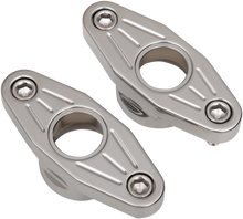 Load image into Gallery viewer, Accutronix Swingarm Pivot Blocks - Ball-Milled FXPV1-MC - Main Product View