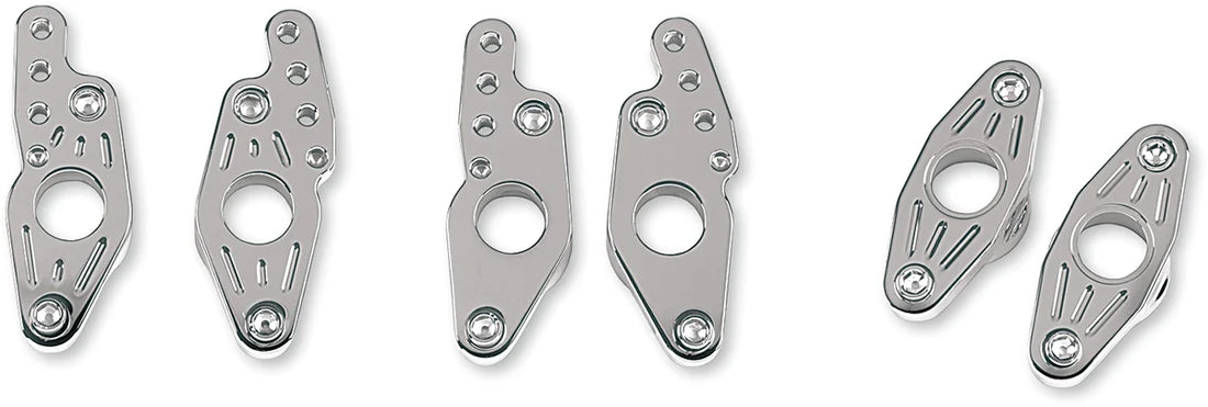 Accutronix Swingarm Pivot Blocks - Ball-Milled FXPV1-MC - Side View