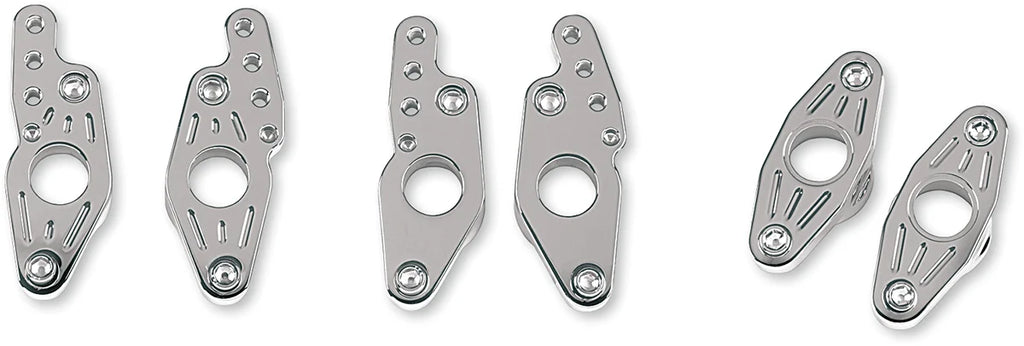 Accutronix Swingarm Pivot Blocks - Ball-Milled FXPV1-MC - Side View
