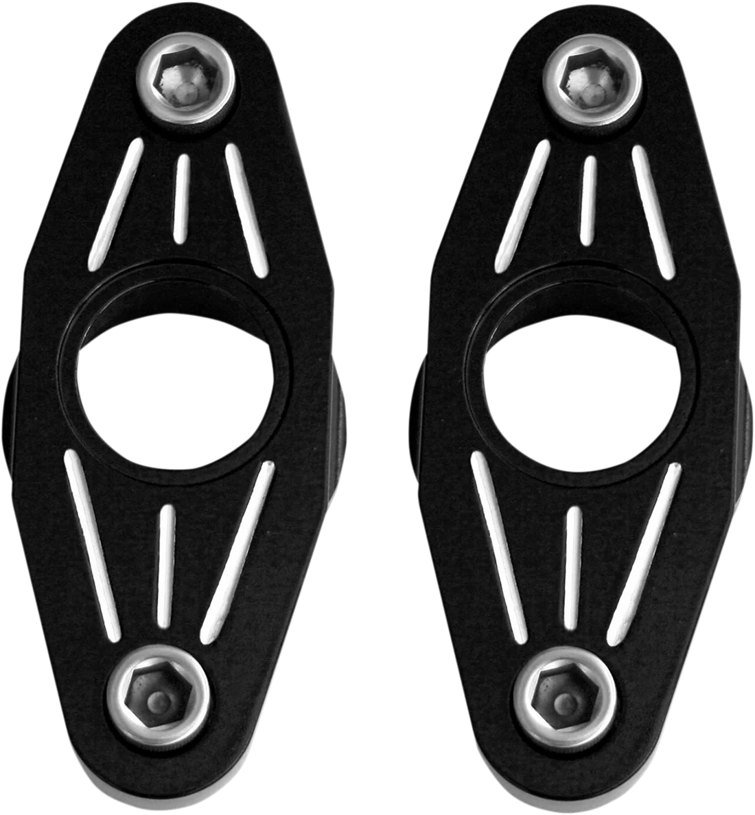 Accutronix Swingarm Pivot Blocks - Ball-Milled FXPV1-MC - Detail View