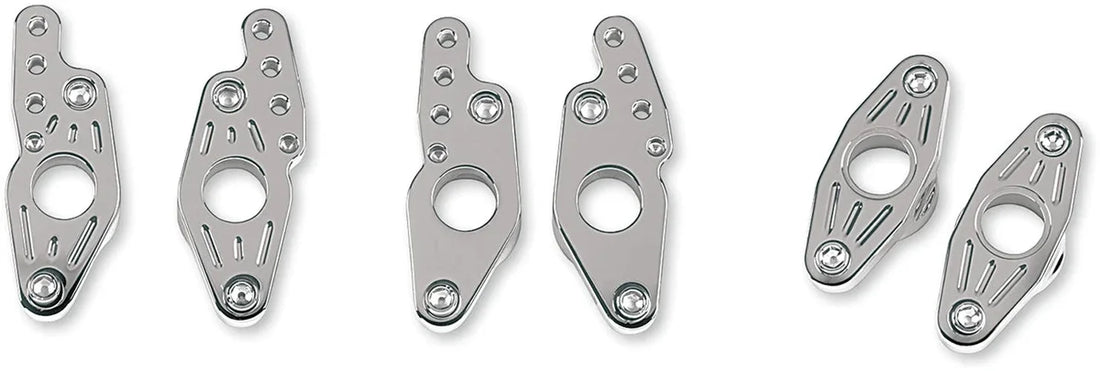 Accutronix Swingarm Pivot Blocks - Ball-Milled FXPV1-MC - Side View