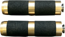 Load image into Gallery viewer, Accutronix Toe Peg - Knurled - Brass PT220-KG5 - Side View