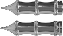Load image into Gallery viewer, Accutronix Toe Peg - Tribal - Chrome PT120-SLC - Main Product View