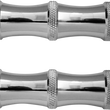 Load image into Gallery viewer, Accutronix Tribal Footpegs - Male Mount - Chrome RP111-LC - Main Product View