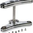 Load image into Gallery viewer, Accutronix Triple Tree - 41 mm - Chrome - Raked 5° - Elite Radius Groove TWR541-EC - Main Product View