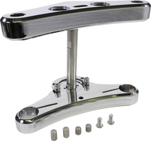 Load image into Gallery viewer, Accutronix Triple Tree - 41 mm - Chrome - Raked 5° - Elite Smooth TWR541-ESC - Main Product View