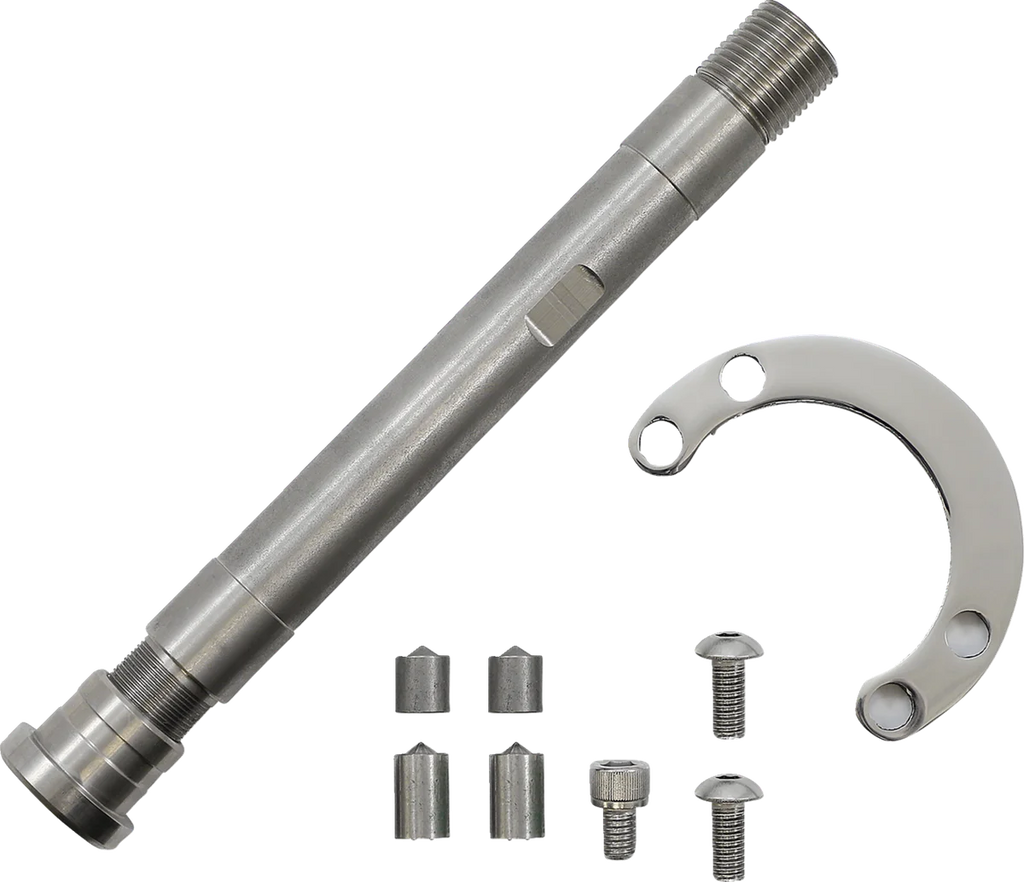 Accutronix Triple Tree - 41 mm - Chrome - Raked 7° - Elite Smooth TWR741-ESC - Main Product View