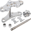 Load image into Gallery viewer, Accutronix Triple Tree Conversion Kit - 39 mm - Chrome - Raked - FXD - '00-'03 TWD39-EHLCK2 - Side View