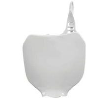 Load image into Gallery viewer, Acerbis 00-05 Yamaha YZ/ YZF250/ YZF450 Front Number Plate - White - Side View