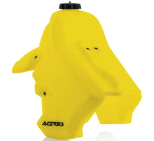 Load image into Gallery viewer, Acerbis 00-23 Suzuki DRZ400S/SM 3.9 Gallon Fuel Tank - Yellow - Side View