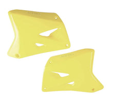 Load image into Gallery viewer, Acerbis 01-08 Suzuki RM125/RM250 Radiator Shroud - 02 RM Yellow - Main Product View