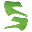 Load image into Gallery viewer, Acerbis 01-13 Kawasaki KX85/100/ 03-06 Suzuki RM100 Radiator Shroud - Green - Side View