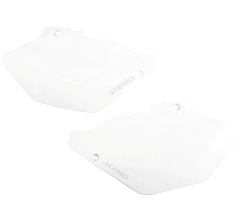 Acerbis 02-05 Yamaha YZ125/250 Side Panels - White - Main Product View