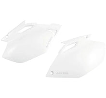 Load image into Gallery viewer, Acerbis 03-05 Yamaha YZ250F/450F Side Panels - White - Side View