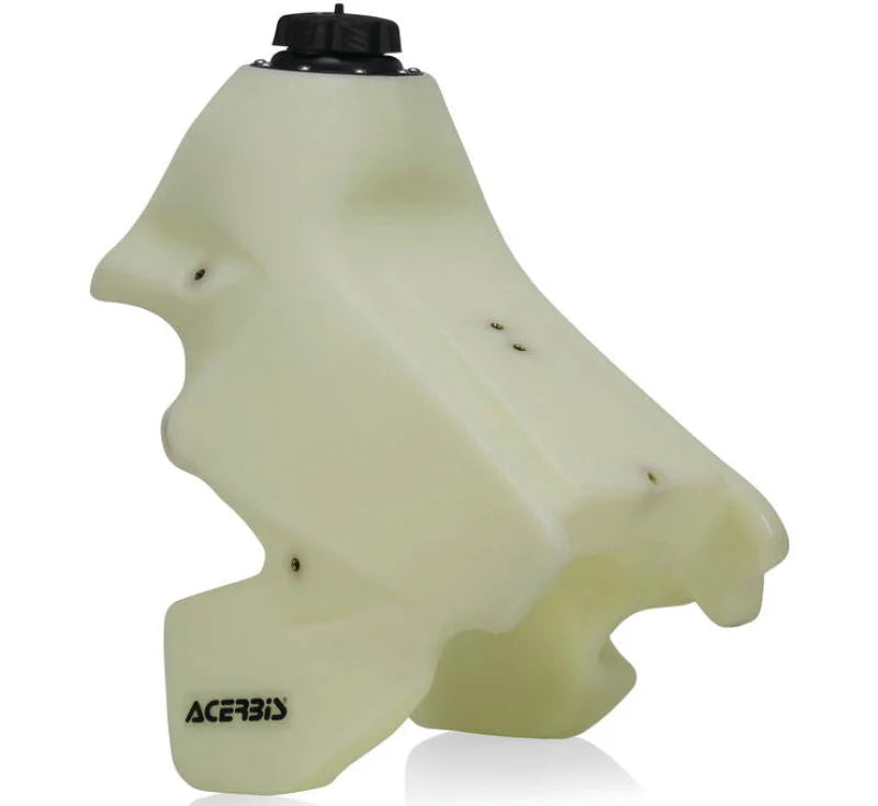 Acerbis 03-06 Yamaha WRF/YZF 3.3 Gallon Fuel Tank - Natural - Side View