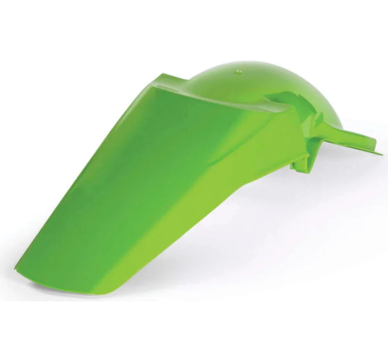 Acerbis 03-07 Kawasaki KX125/KX250 Rear Fender - Green - Side View