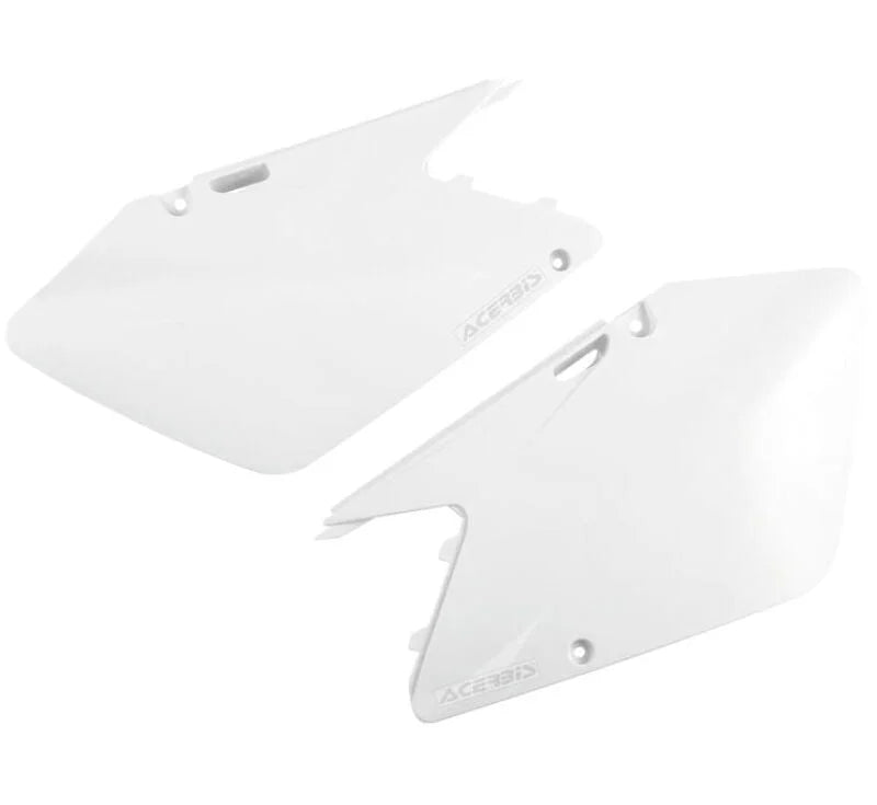 Acerbis 03-08 Suzuki RM125/250 Side Panels - White - Main Product View