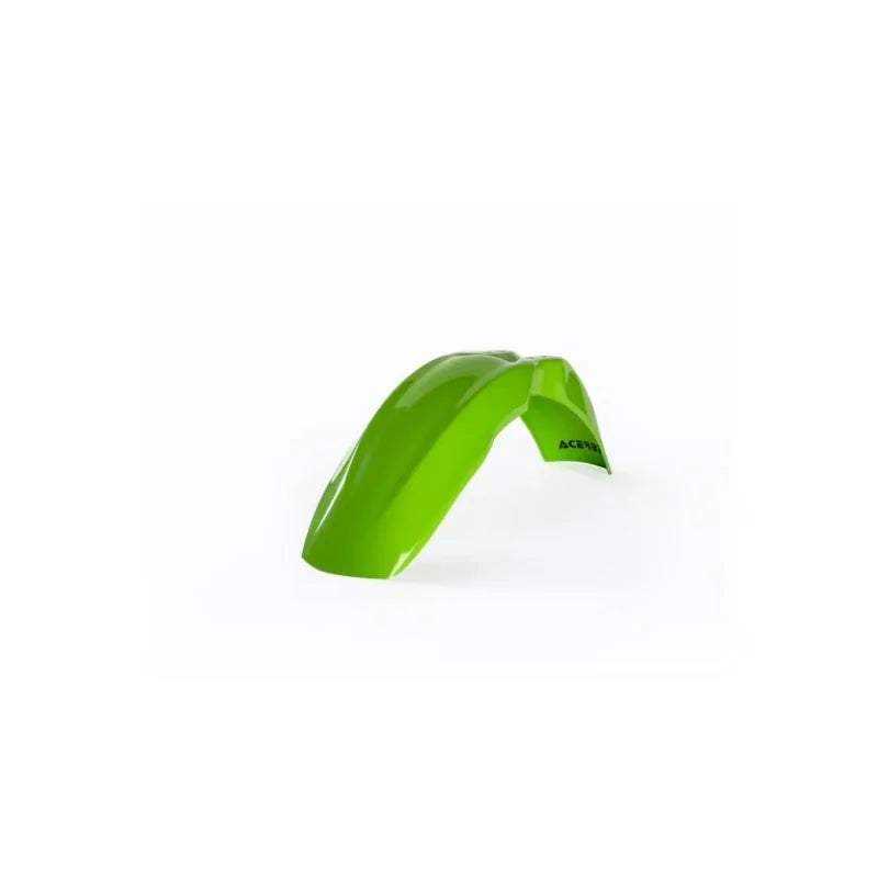 Acerbis 03-09 Kawasaki KLX110/ DRZ110/ 00-24 Suzuki/ Kawasaki RM/KX65 Front Fender - Green - Side View