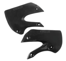 Load image into Gallery viewer, Acerbis 03-09 Kawasaki/Suzuki KLX110/DRZ110/ 00-24 RM/KX65 Radiator Shroud - Black - Side View