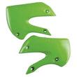Load image into Gallery viewer, Acerbis 03-09 Kawasaki/Suzuki KLX110/DRZ110/ 00-24 RM/KX65 Radiator Shroud - Green - Side View