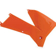 Load image into Gallery viewer, Acerbis 05-07 KTM EXC/ SX/XC/ 2005 GasGas MXC Radiator Shroud - Orange - Side View