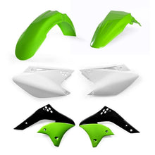 Load image into Gallery viewer, Acerbis 06-08 Kawasaki KX250F Plastic Kit - Green/White Original 06