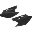 Load image into Gallery viewer, Acerbis 06-08 Kawasaki KX450F Side Panels - Black - Side View