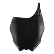 Load image into Gallery viewer, Acerbis 06-12 Yamaha YZ/06-09 YZ250F/450F Front Number Plate - Black - Side View