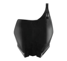 Load image into Gallery viewer, Acerbis 06-12 Yamaha YZ/06-09 YZ250F/450F Front Number Plate - Black - Side View