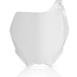 Load image into Gallery viewer, Acerbis 06-12 Yamaha YZ/06-09 YZ250F/450F Front Number Plate - White