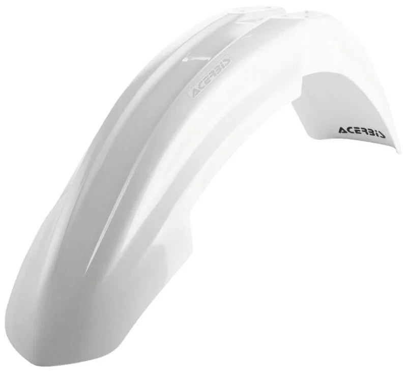 Acerbis 06-14 Yamaha YZ/ YZF/ WRF Front Fender - White - Main Product View
