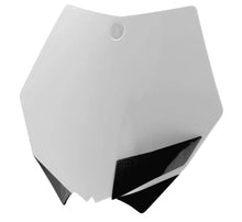 Load image into Gallery viewer, Acerbis 07-12 KTM SX/XC/XC-F/XC-W Front Number Plate - White - Side View