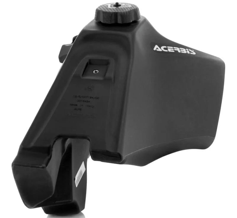 Acerbis 07-21 Yamaha YZ85 2.2 Gallon Fuel Tank - Black - Detail View