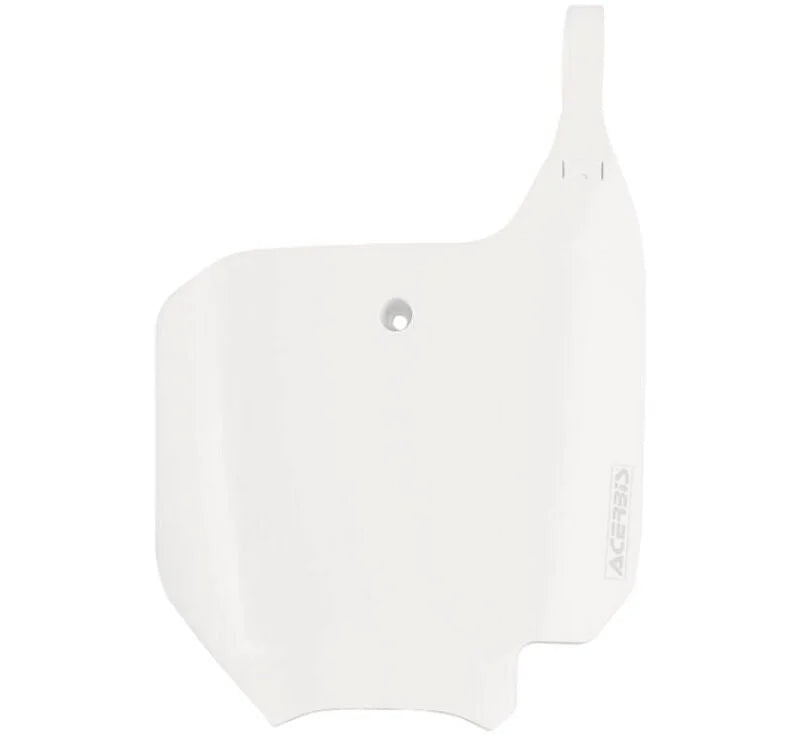 Acerbis 07+ Honda CRF150 Front Number Plate - White - Main Product View