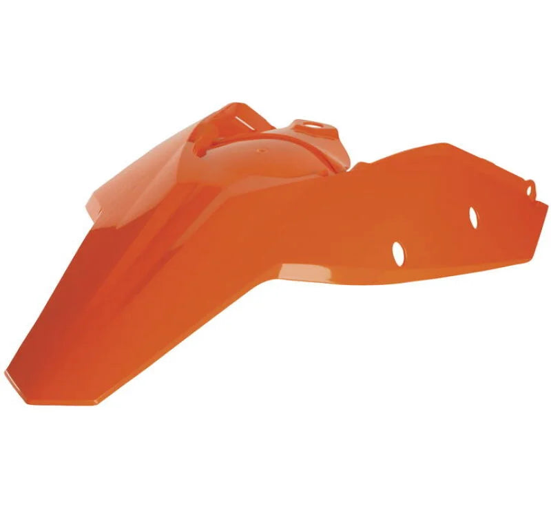 Acerbis 08-11 KTM XC-W/ EXC450/530 Rear Fender Cowling - Orange - Main Product View
