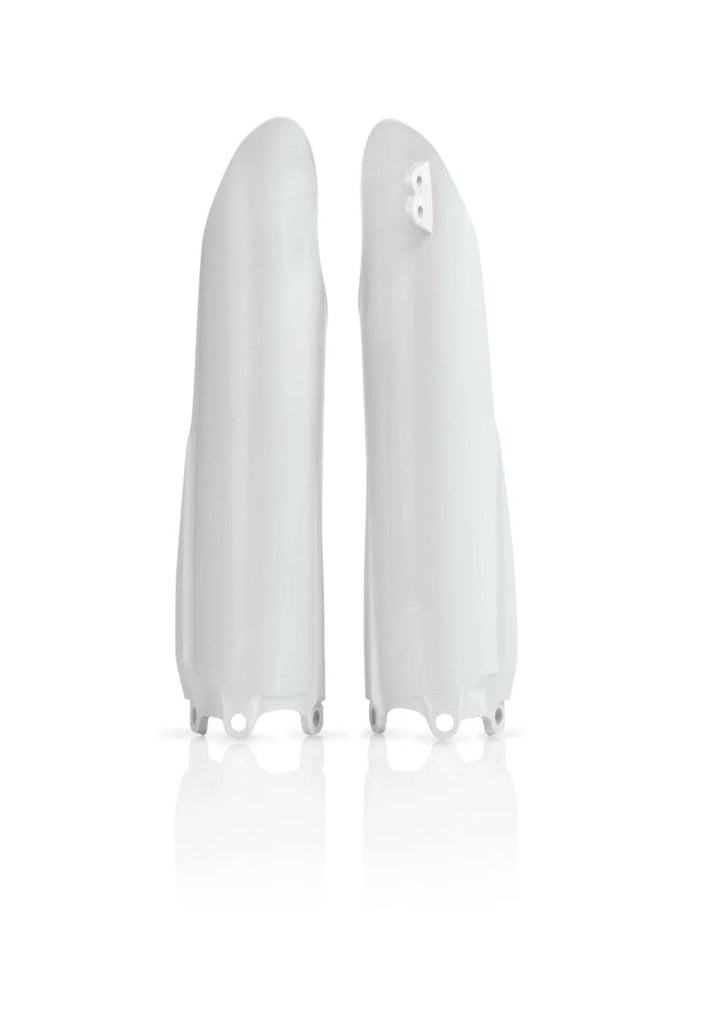 Acerbis 08-14 Yamaha YZ/ 08-09 YZF Lower Fork Cover Set - White