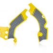 Load image into Gallery viewer, Acerbis 08-17 Suzuki RMZ450 Frame Guards- X-Grip - Yellow/Gray