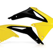 Load image into Gallery viewer, Acerbis 08-17 Suzuki RMZ450 Radiator Shroud - Yellow/Black