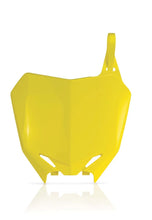 Load image into Gallery viewer, Acerbis 08-18 Suzuki RMZ250/ RMZ450 Front Number Plate - 02 RM Yellow