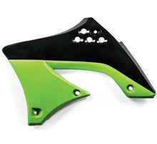 Load image into Gallery viewer, Acerbis 09-11 Kawasaki KX450F Radiator Shroud - Green - Side View