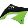 Load image into Gallery viewer, Acerbis 09-11 Kawasaki KX450F Radiator Shroud - Green - Detail View