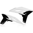 Load image into Gallery viewer, Acerbis 10-13 Yamaha YZ250F/ 12-15 WR450F Radiator Shroud - White/Black 10/12