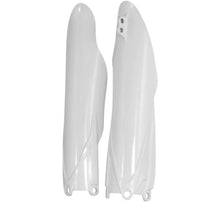 Load image into Gallery viewer, Acerbis 10-24 Yamaha YZ125-250-450/ FX/ X/ F Lower Fork Cover Set - White - Main Product View